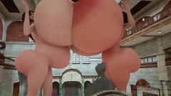 play Busty Resident Evil Giantess Inflation Fantasy